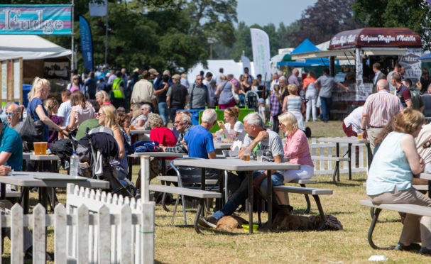The sunshine has helped make the Game Fair one of the busiest yet.