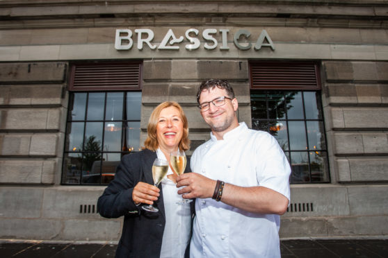 Owner Dea McGill and executive chef Scott Cameron.