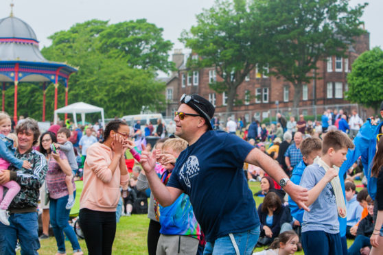 Revellers at last year's WestFest.