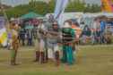 The Knights of Monymusk at Monifieth Medieval Fair.