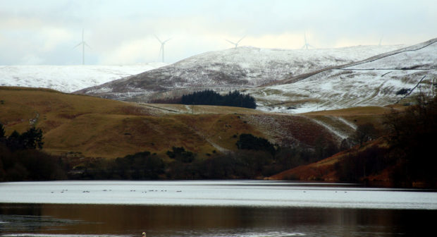 Castlehill Reservoir, Glendevon.