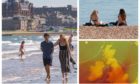 Hot weather will hit Scotland later this week.