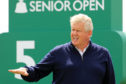 Colin Montgomerie was roughed up by the closing stretch of the Old Course in the first round of the Senior Open.