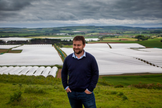 Ross Mitchell of Castleton Farm.