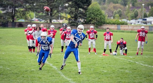 The Dundee Hurricanes in action.