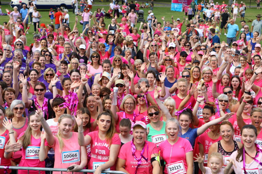 Runs gather for the Perth Race for Life.