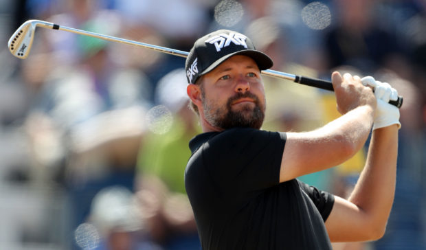 Ryan Moore during day one of The Open Championship 2018 at Carnoustie Golf Links.