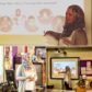 Jenny Mabrouk gives a presentation recently at Braeview Academy