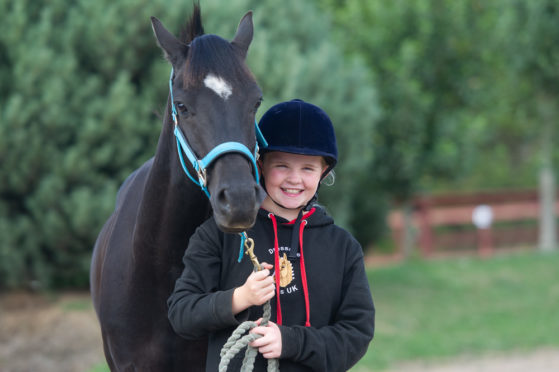 Charlotte Stork (11) was trampled by a horse at the Kirrie Show.