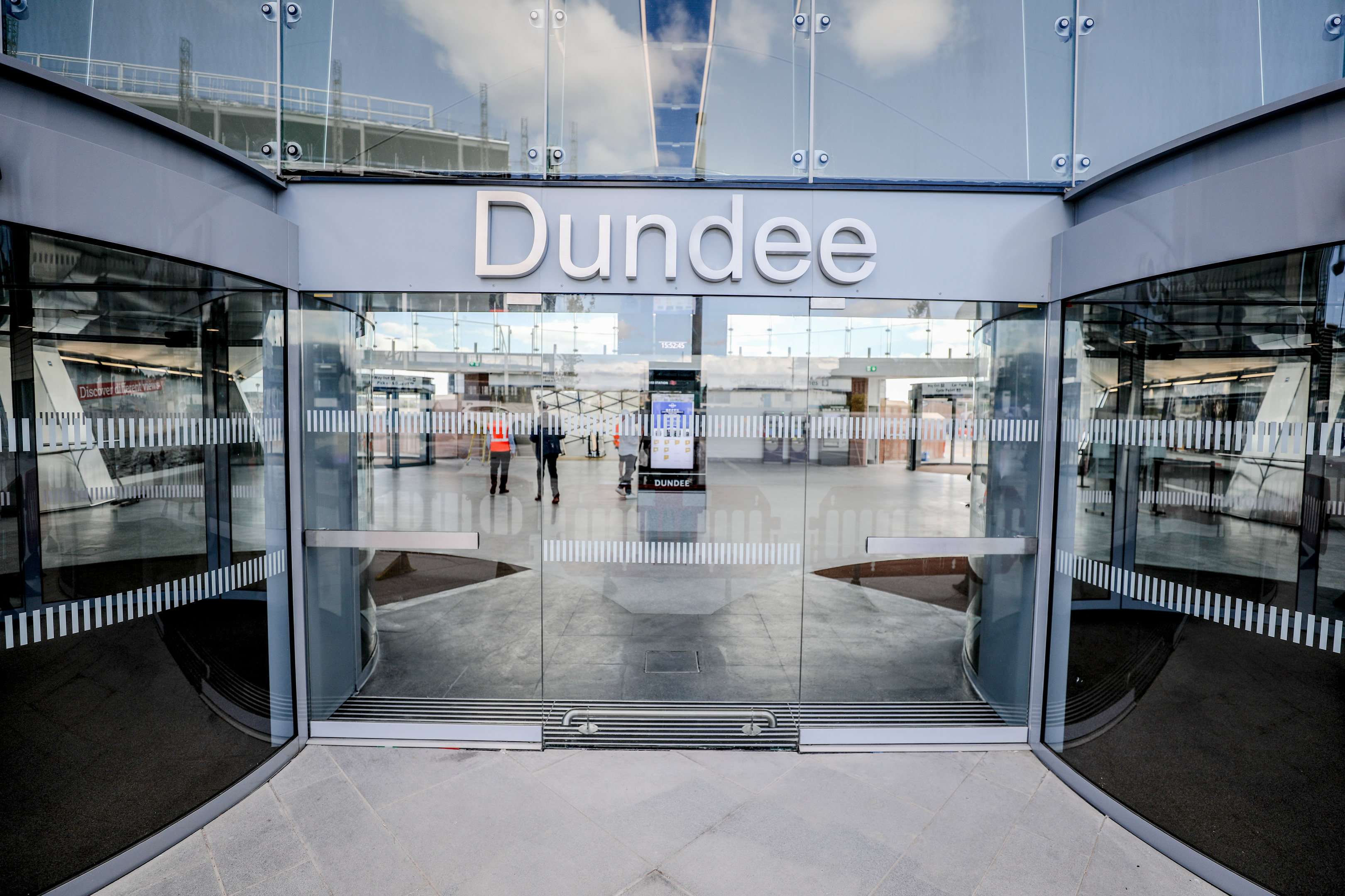 Dundee railway station.