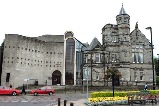 Building exterior of Kirkcaldy Sheriff Court, Kirkcaldy.