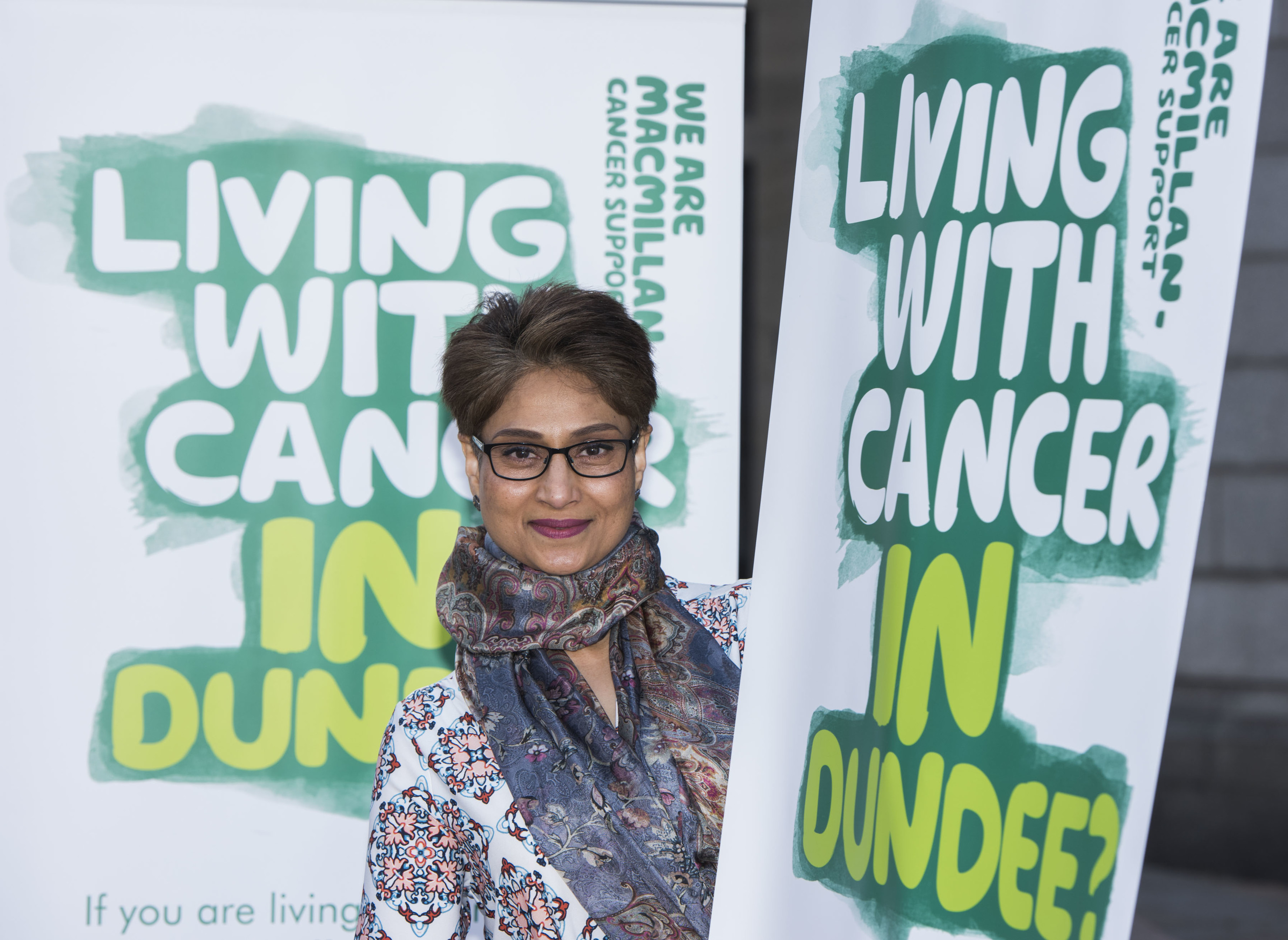 Rubina Zafa, from Cancer Voice, and a cancer survivor herself, launched the service in November last year
