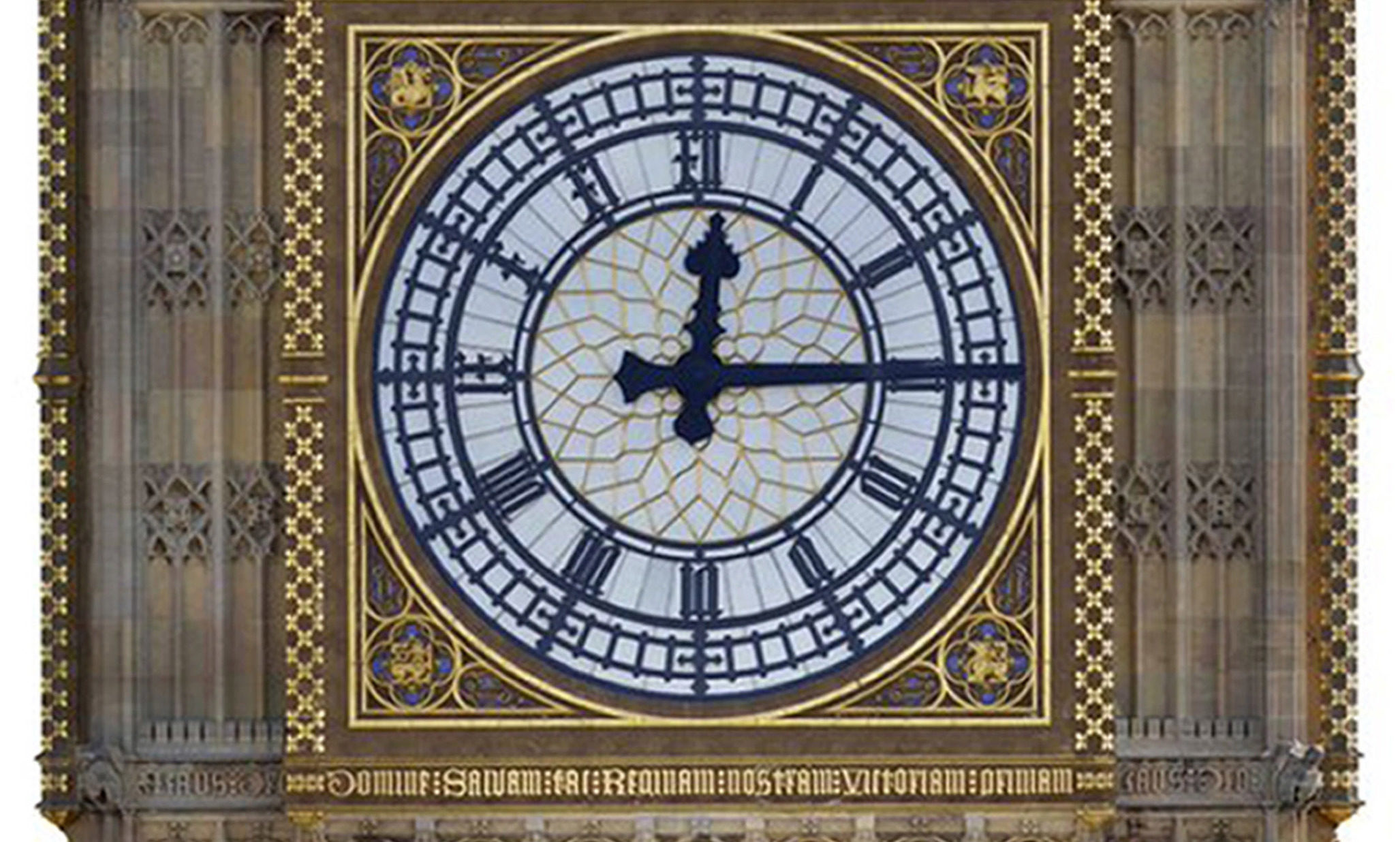 An artist's impression of how Big Ben would look with Cross of St George's shields.