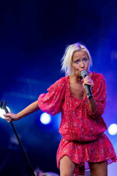 Wendy James performs at Rewind Festival 2018