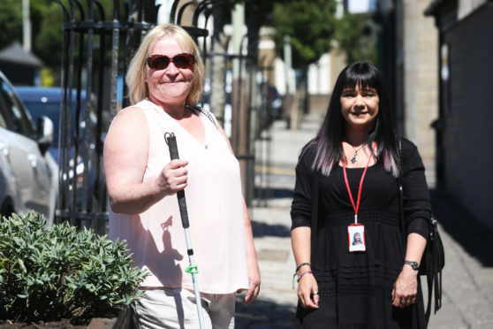 NESS Volunteer Nicky Milne and Volunteer Co-ordinator Joan Kennedy