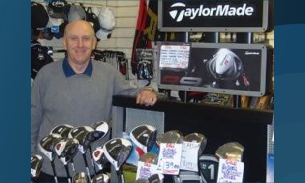 Forfar Golf Club professional Peter McNiven.