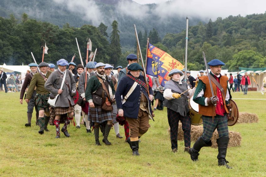 The Battle of Killiecrankie re-enactment 2018