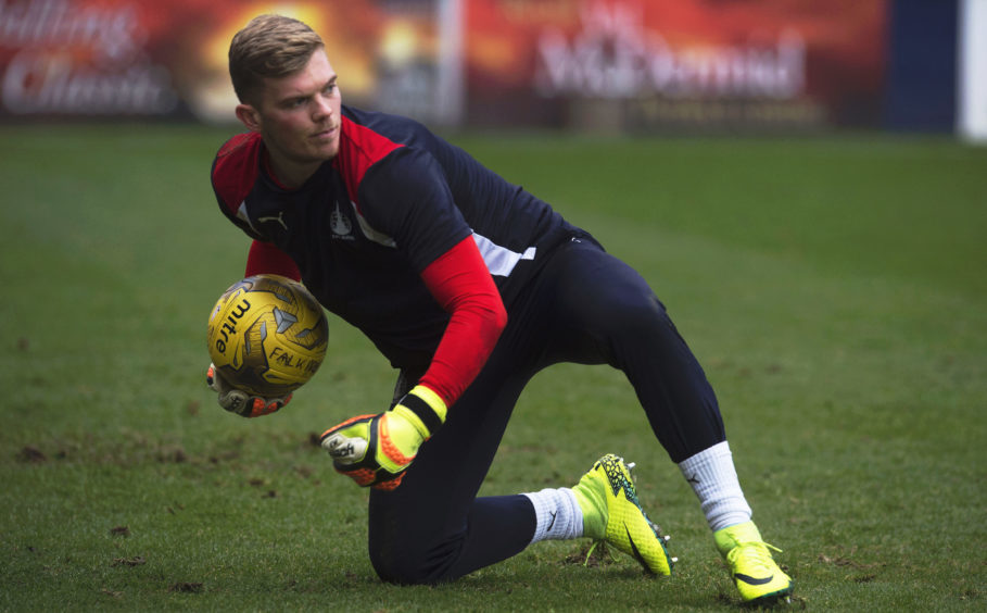 Raith Rovers goalkeeper Robbie Thomson.