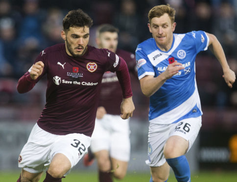 Tony Watt in action against Saints.