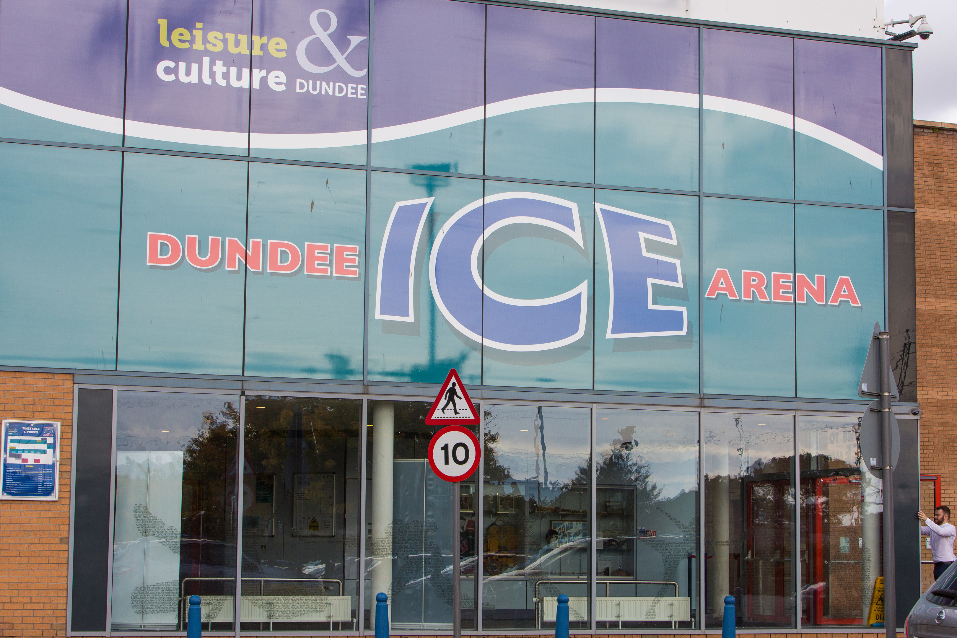 Dundee Ice Arena, home of the Dundee Stars.