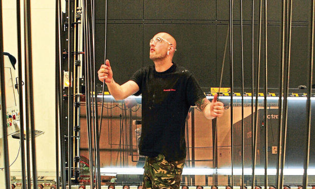 The insulated glass panel manufacturing area at Ravensby Glass.