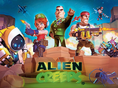 Outplay Entertainment's Alien Creeps game.