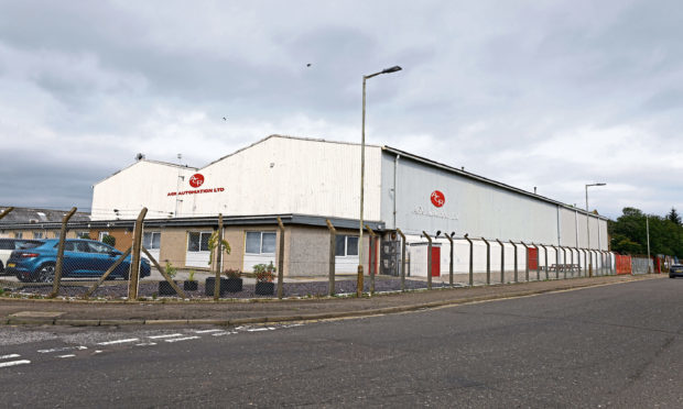 AGR Automation's premises at Elliot Industrial Estate, Arbroath.