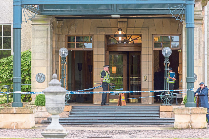 The scene at the Gleneagles Hotel in June 2017.