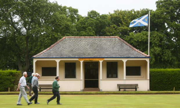 Orchar Park bowling green.