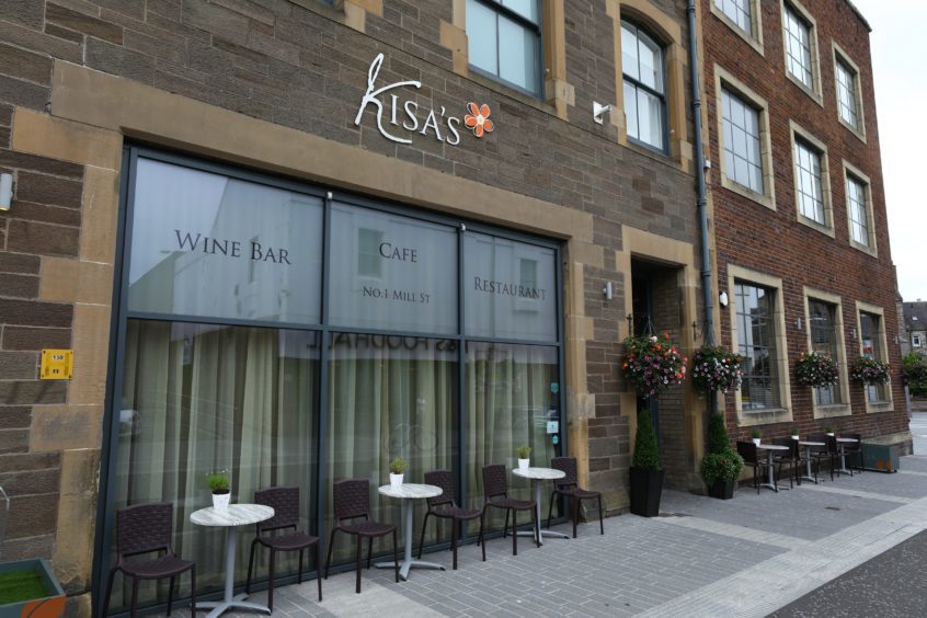 The exterior of Kisa's in Perth