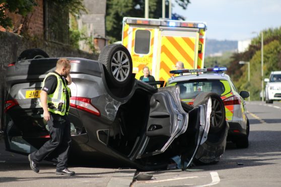 The car on Strathern Road.