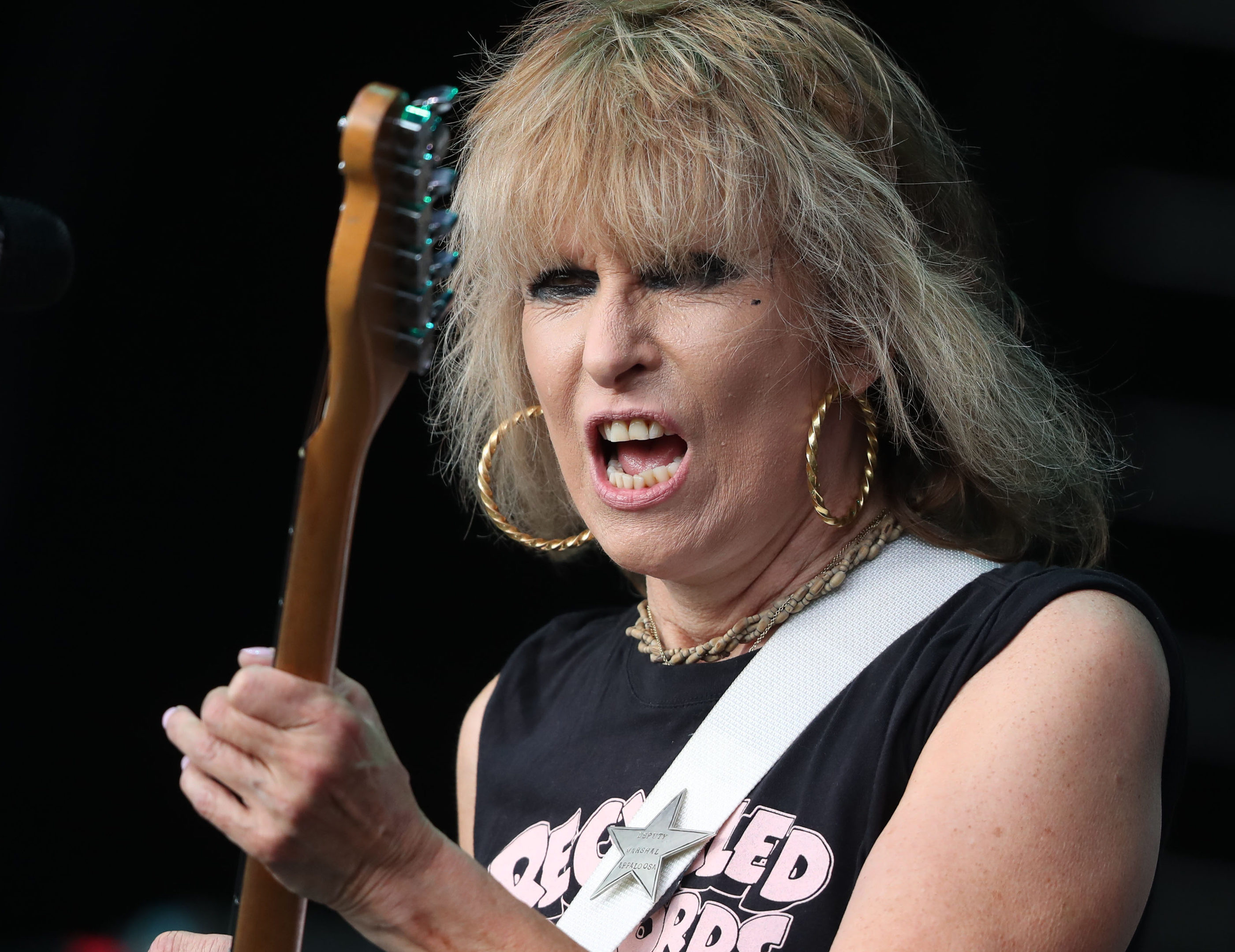 Chrissie Hynde of The Pretenders.