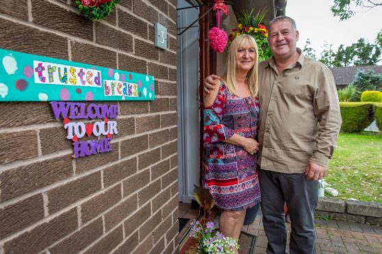 John and Jacqui Lowrie at the launch of Trusted Breaks.