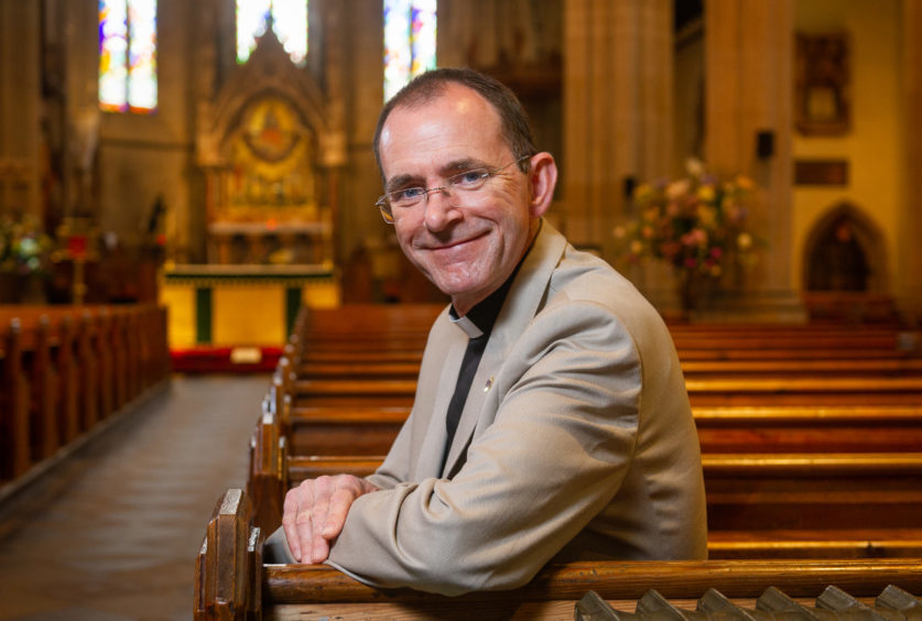 The Very Rev Andrew Swift, Bishop for the Diocese of Brechin.