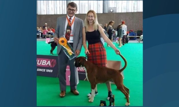 Capo is Scotland’s first world champion at the show.