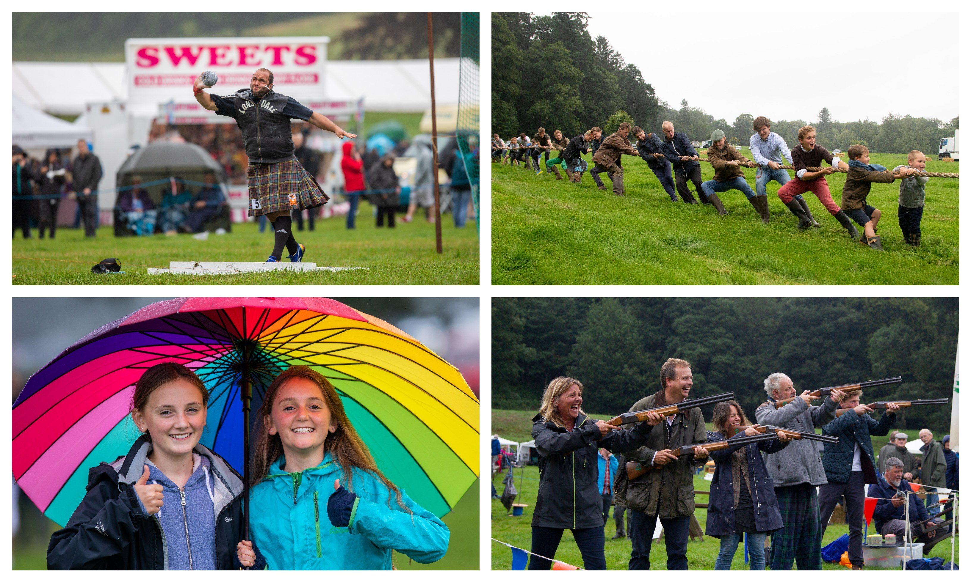 Pictures from Perth Highland Games and Cortachy Highland Games.