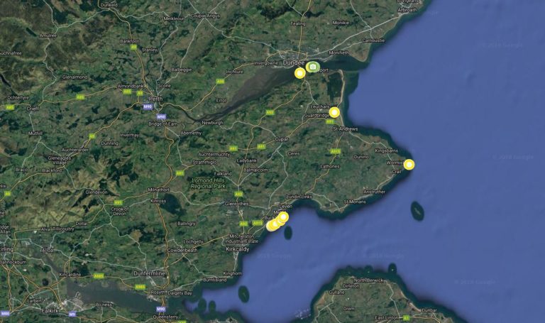 Aerial Photographs Reveal Fifes Coastal Litter Problem