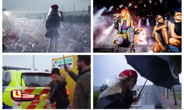 Rita Ora shared a video of her Dundee show, and the journey to it.