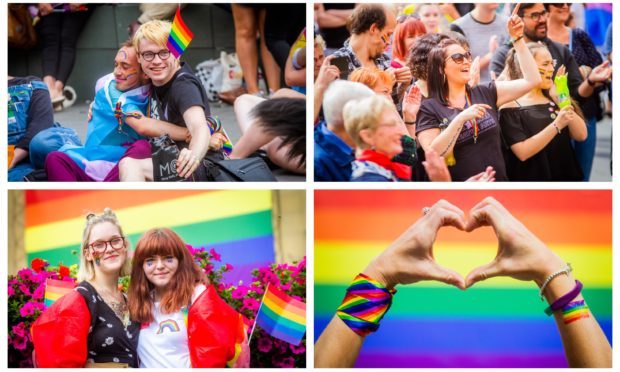 The first ever Perthshire Pride in August, 2019