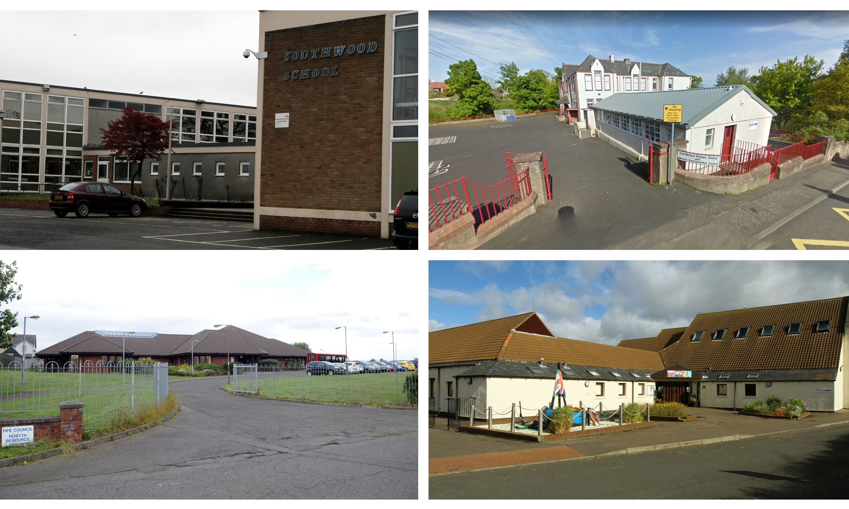 Pictured are some of the primary schools, nurseries and community centres across Fife which could be rebuilt or refurbished under the ambitious plans.