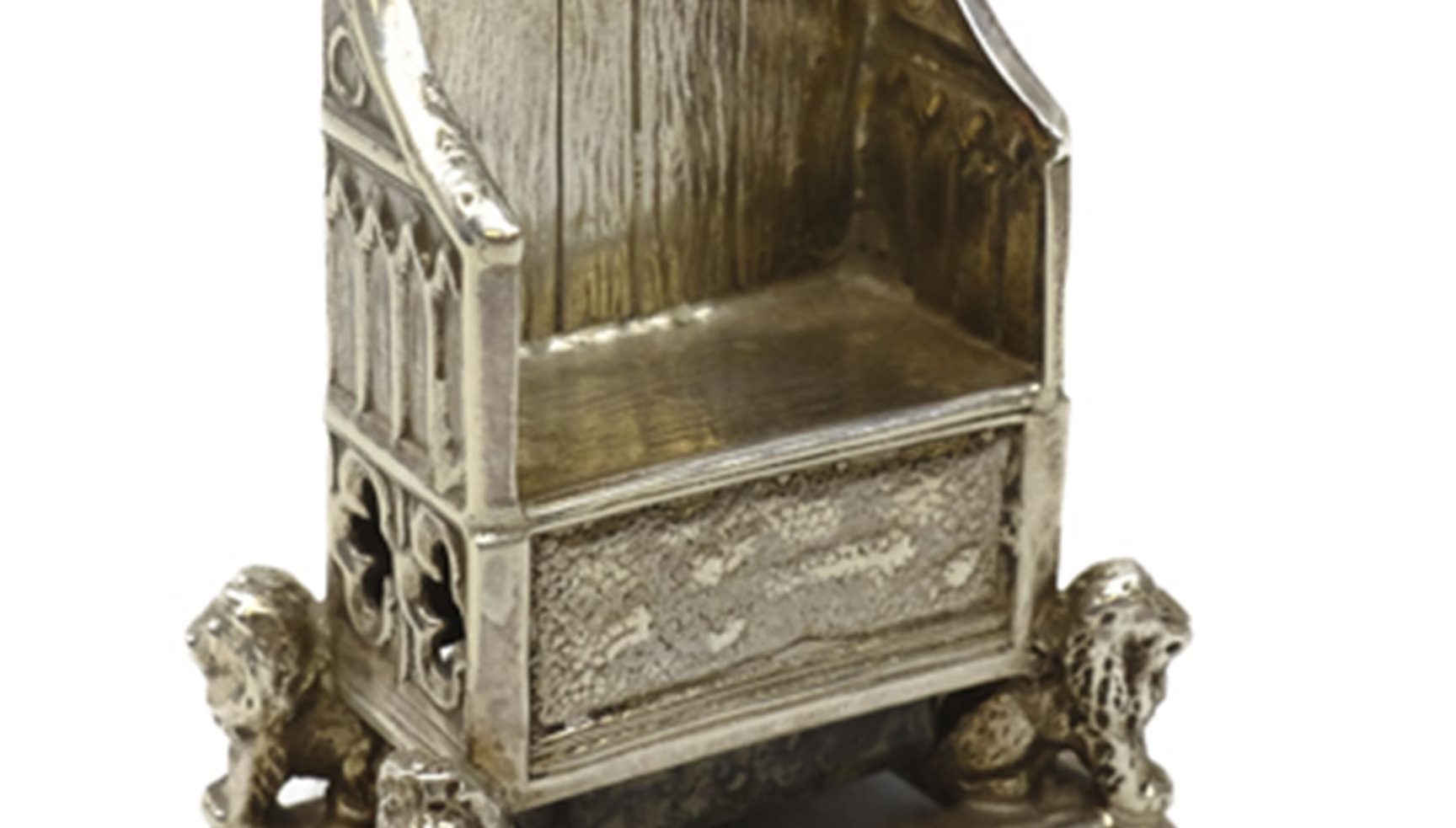 The Coronation chair.