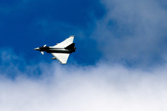 Typhoon aircraft and squadrons left Leuchars in 2014