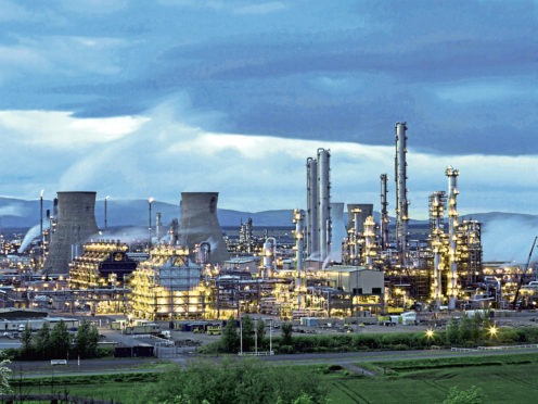 The Grangemouth site operated by Ineos.