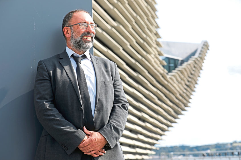 John Tavendale, project manager of the V&amp;A Dundee.