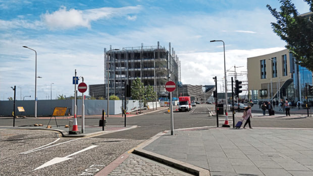 Site Six next to the new Dundee V&A