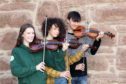 Taking part in the fiddle competition were Rebecca Baker (16) from Arbroath, Alex Mitchell (13) from Carnoustie and; Kit Storm (17) from Carnoustie.