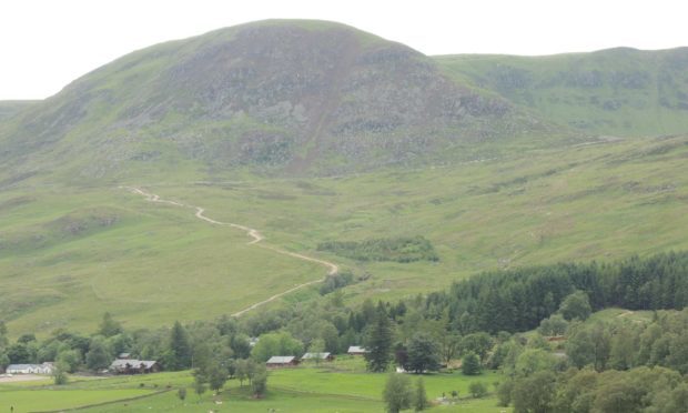 Glen Clova's new hilltrack