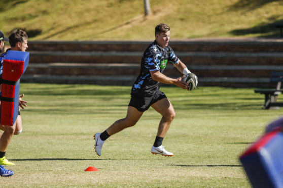 Huw Jones is fully fit and looking to cement his place again with Scotland.