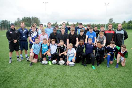 The Strathmore Sharks Rugby Academy in Forfar has been one of the success stories of the timetable change