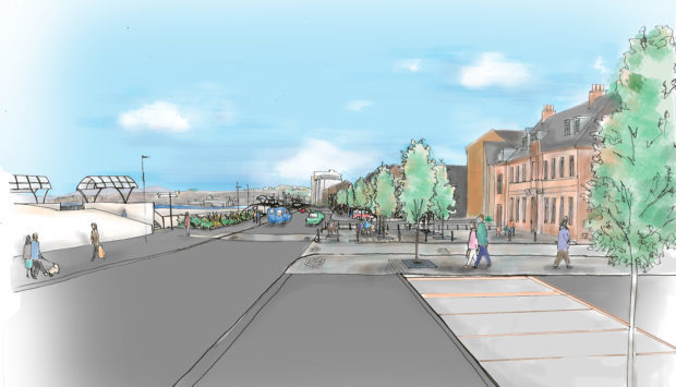 How the esplanade could look